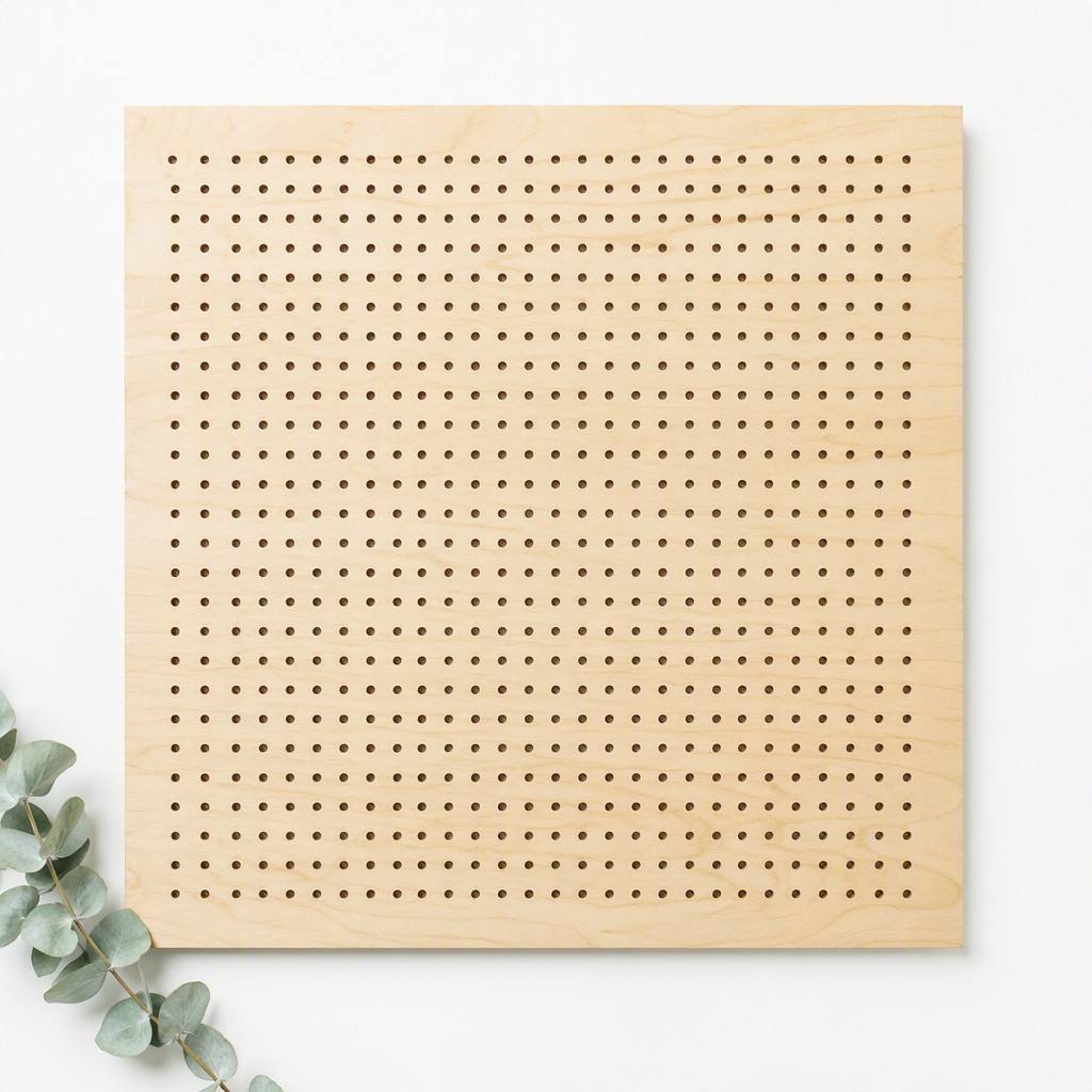 Customized Perforated Wood Acoustic Wall Panels Customized Perforated Wood Acoustic Wall Panels