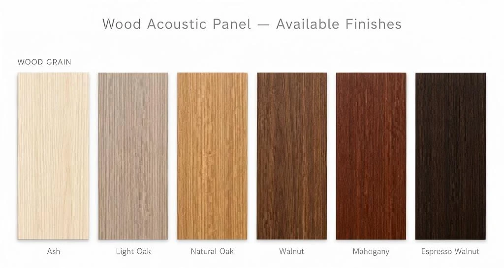 Perforated Wood Acoustic Wall Panels veneer options Perforated Wood Acoustic Wall Panels veneer options