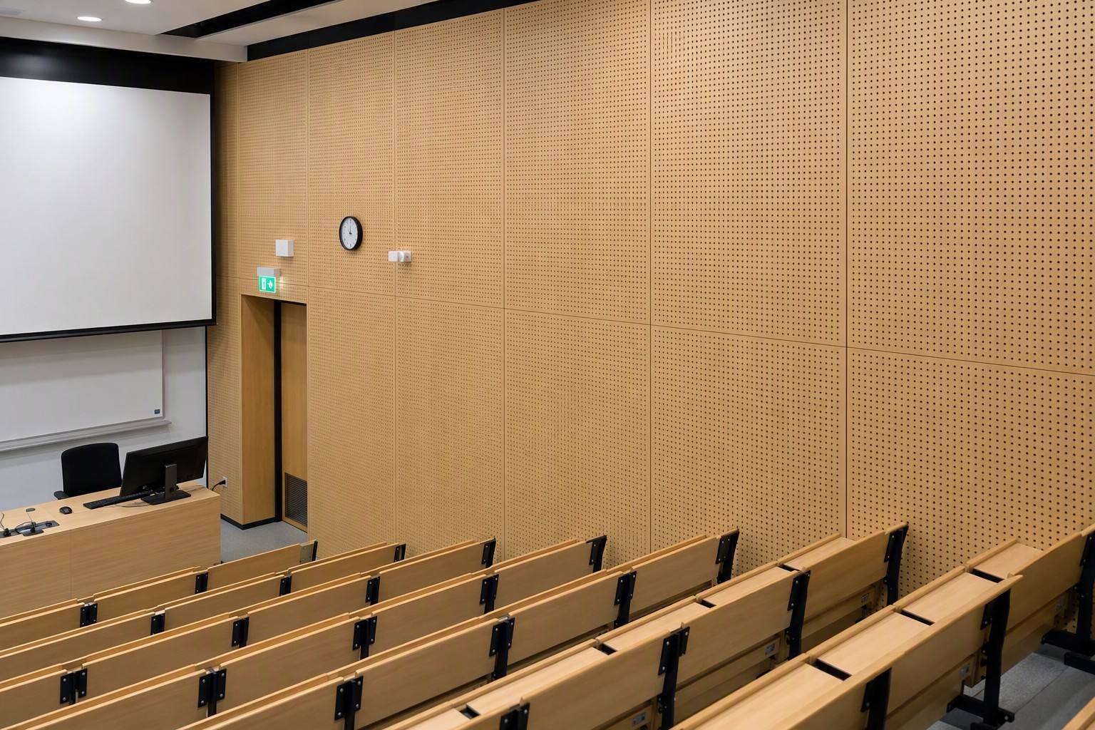 Perforated Wood Acoustic Wall Panels for Classroom Perforated Wood Acoustic Wall Panels for Classroom